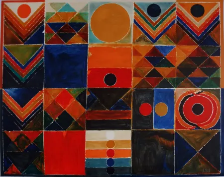 Литография Raza - Morning Raga