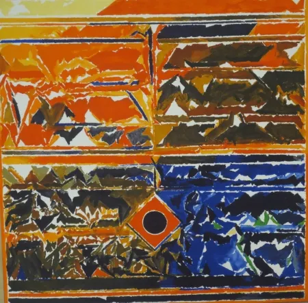 Литография Raza - Sans titre IV