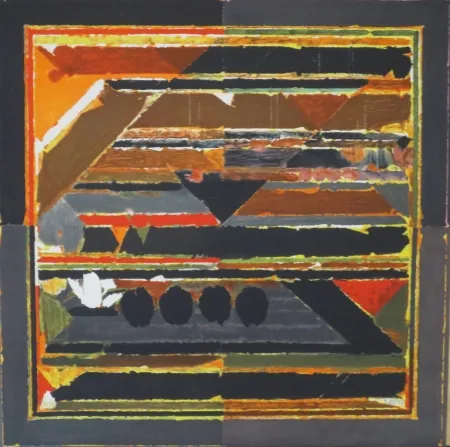 Литография Raza - Sans titre VII