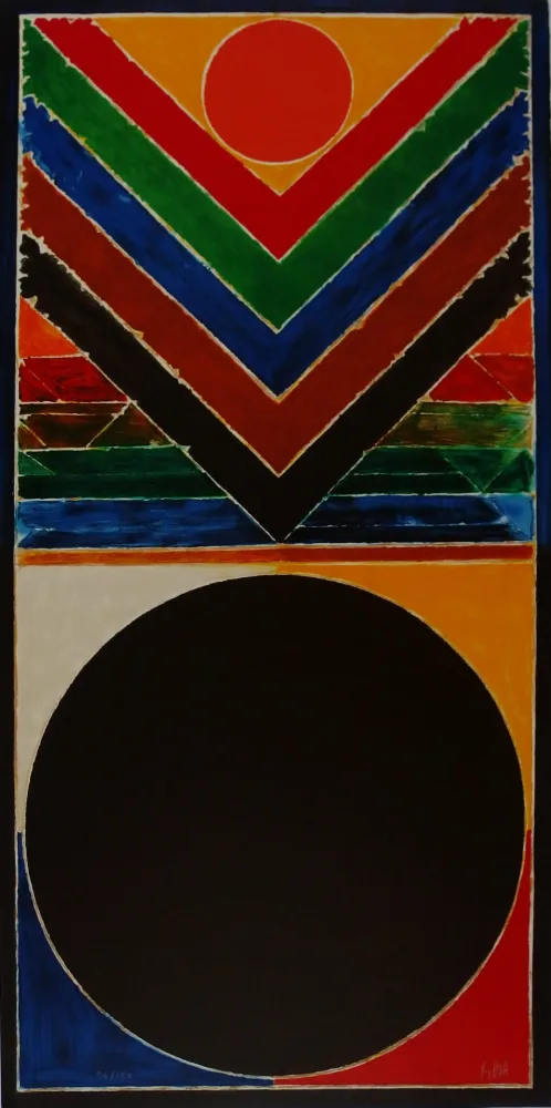 Литография Raza - Tree and Bindu