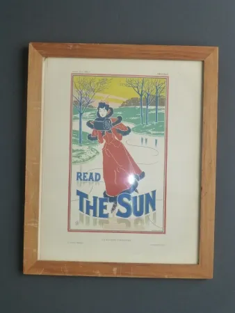 Литография Read - Read the sun