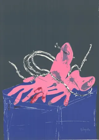 Литография Rebeyrolle - AVL Grand Palais