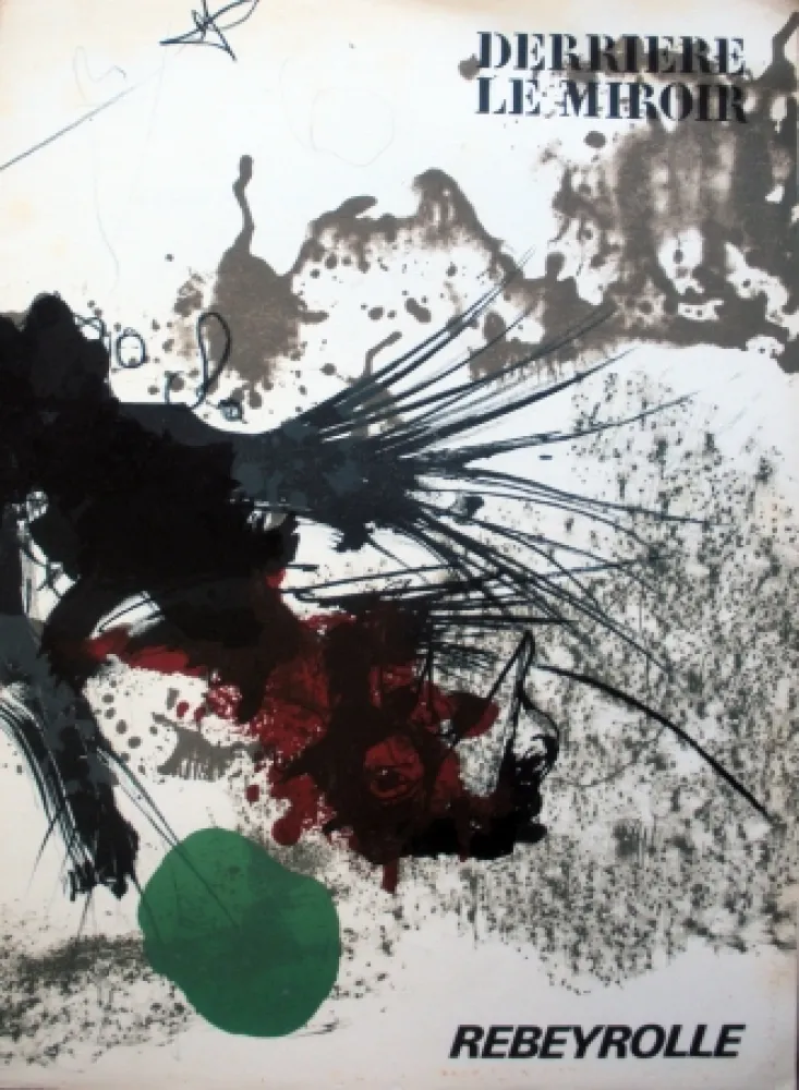 Иллюстрированная Книга Rebeyrolle - Derriere le Miroir n.177