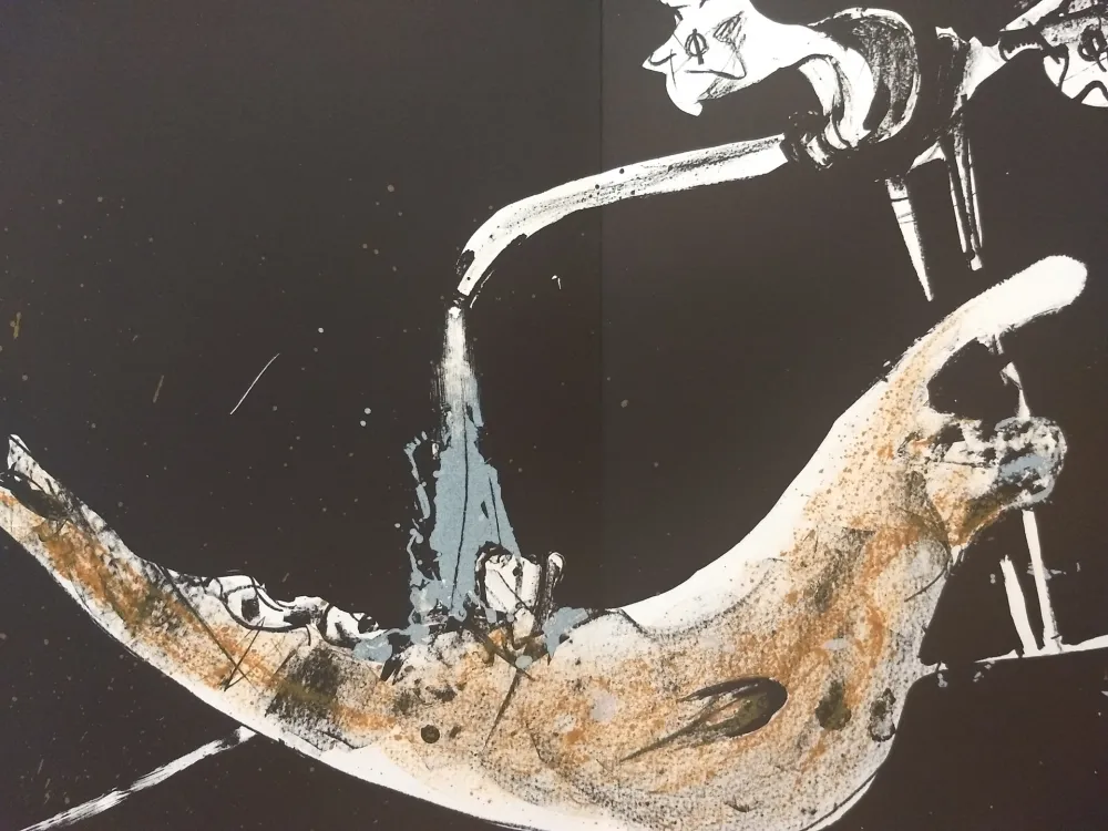 Иллюстрированная Книга Rebeyrolle - Edition Tete DLM 219