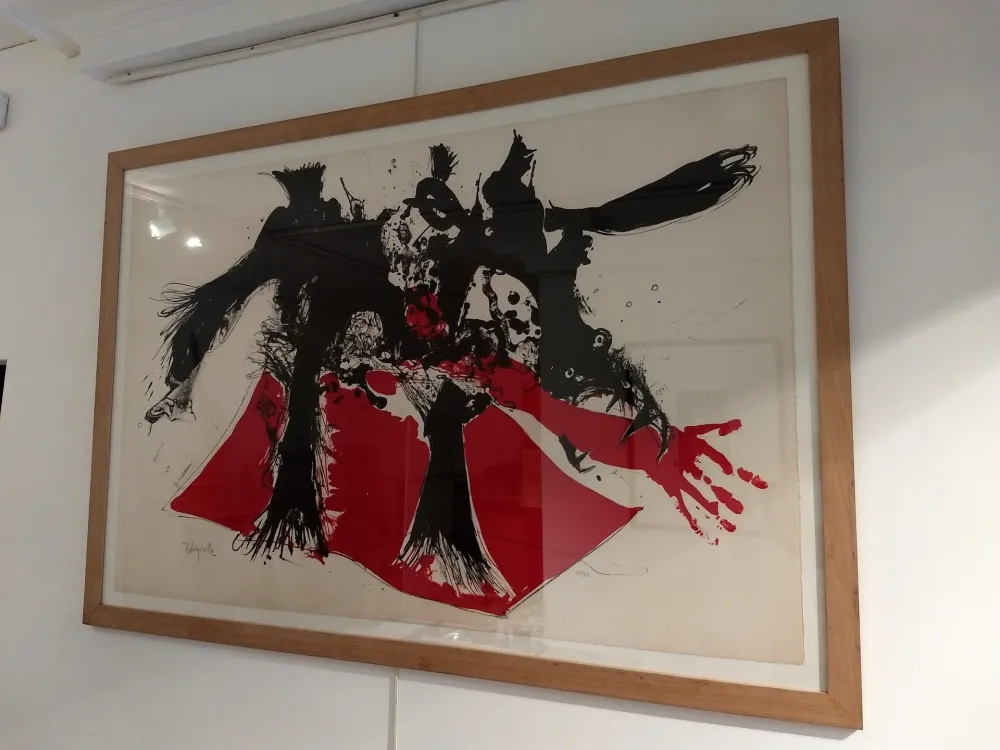 Литография Rebeyrolle - Monstre