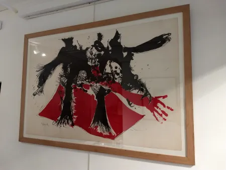 Литография Rebeyrolle - Monstre