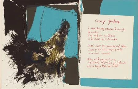 Литография Rebeyrolle - Placard Dupin