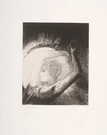 Литография Redon - Apocalypse de Saint-Jean