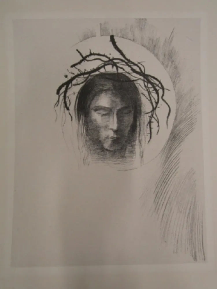 Литография Redon - Le jour enfin....