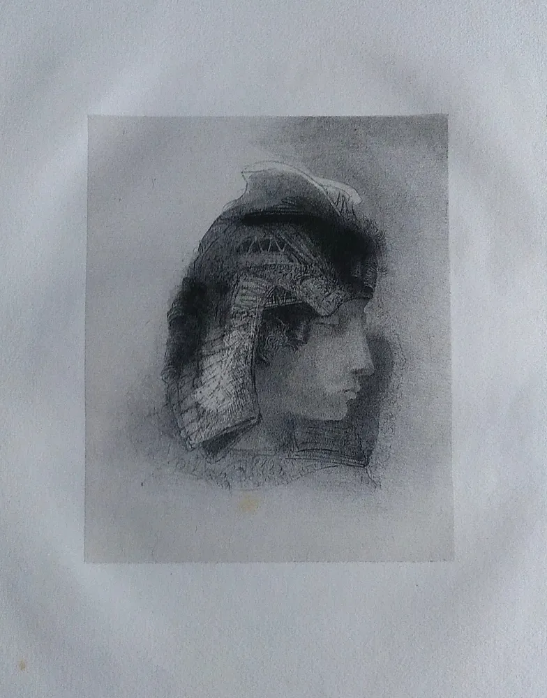 Литография Redon - Mes baisers...