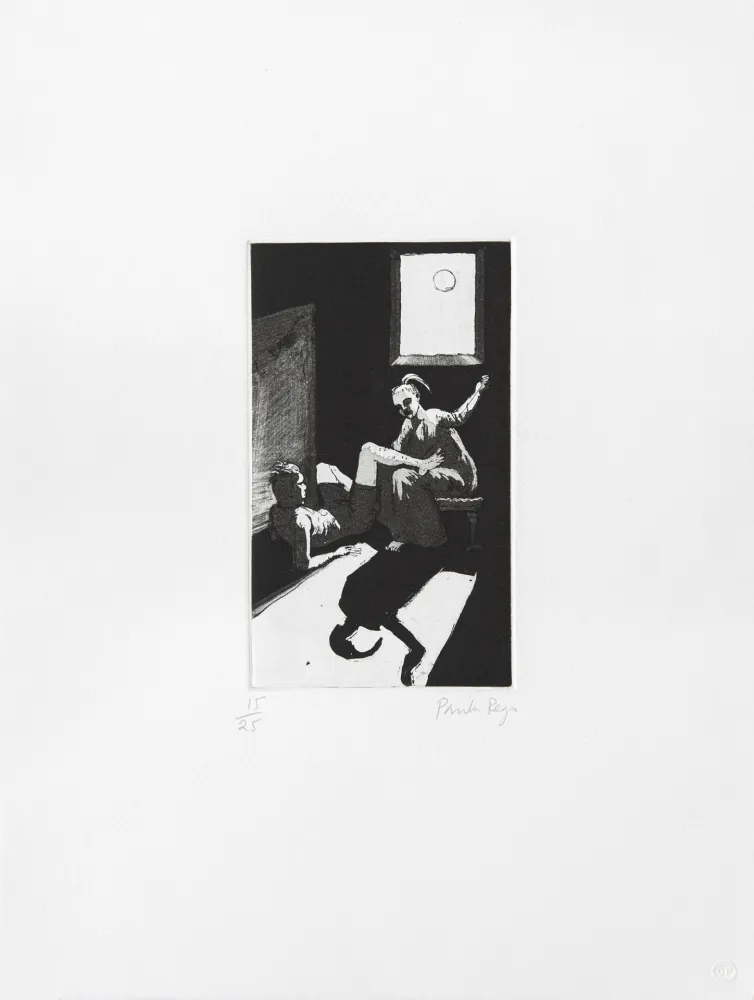 Гравюра Rego - Sewing on the Shadow I
