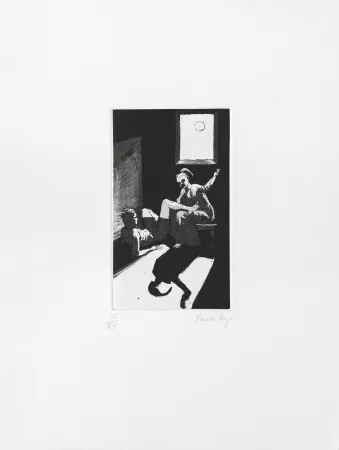 Гравюра Rego - Sewing on the Shadow I