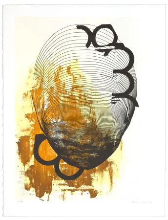 Литография Reichert - Sans Titre 5