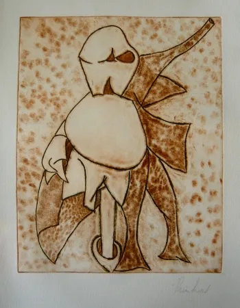 Офорт И Аквитанта Reinhoud - Composition