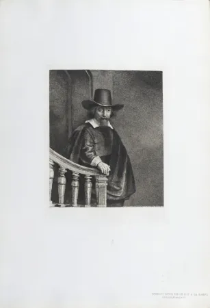 Фототипия Rembrandt - Ephraim Bonus dit Le Juif à la Rampe