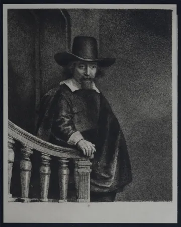 Фототипия Rembrandt - La campagne du peseur d'or