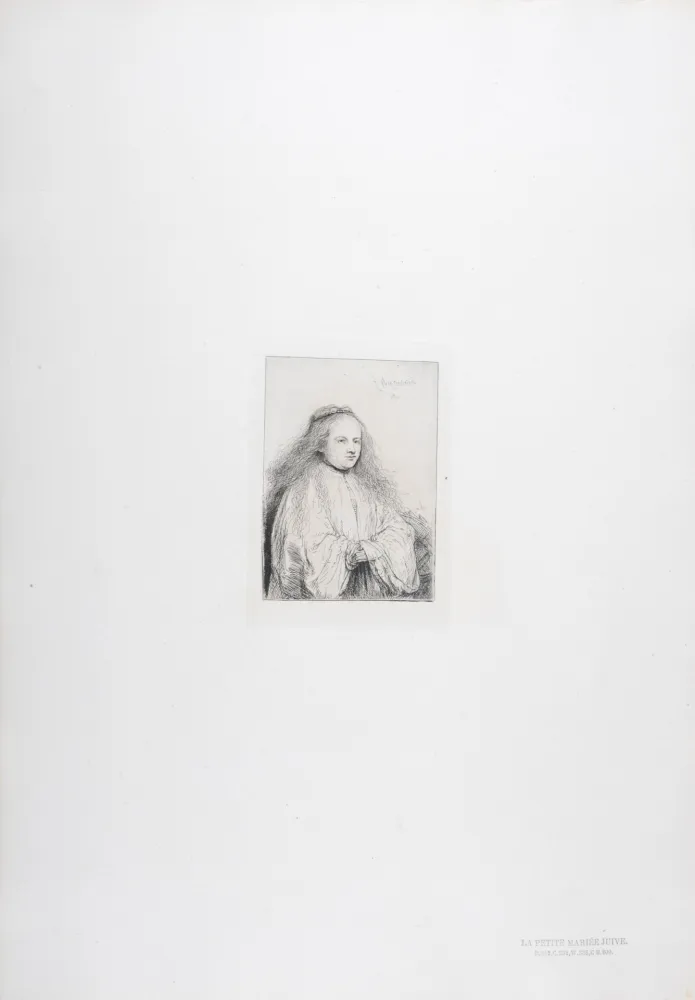 Фототипия Rembrandt - La petite mariée juive
