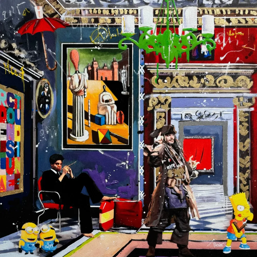 Сериграфия Renè - Catch art