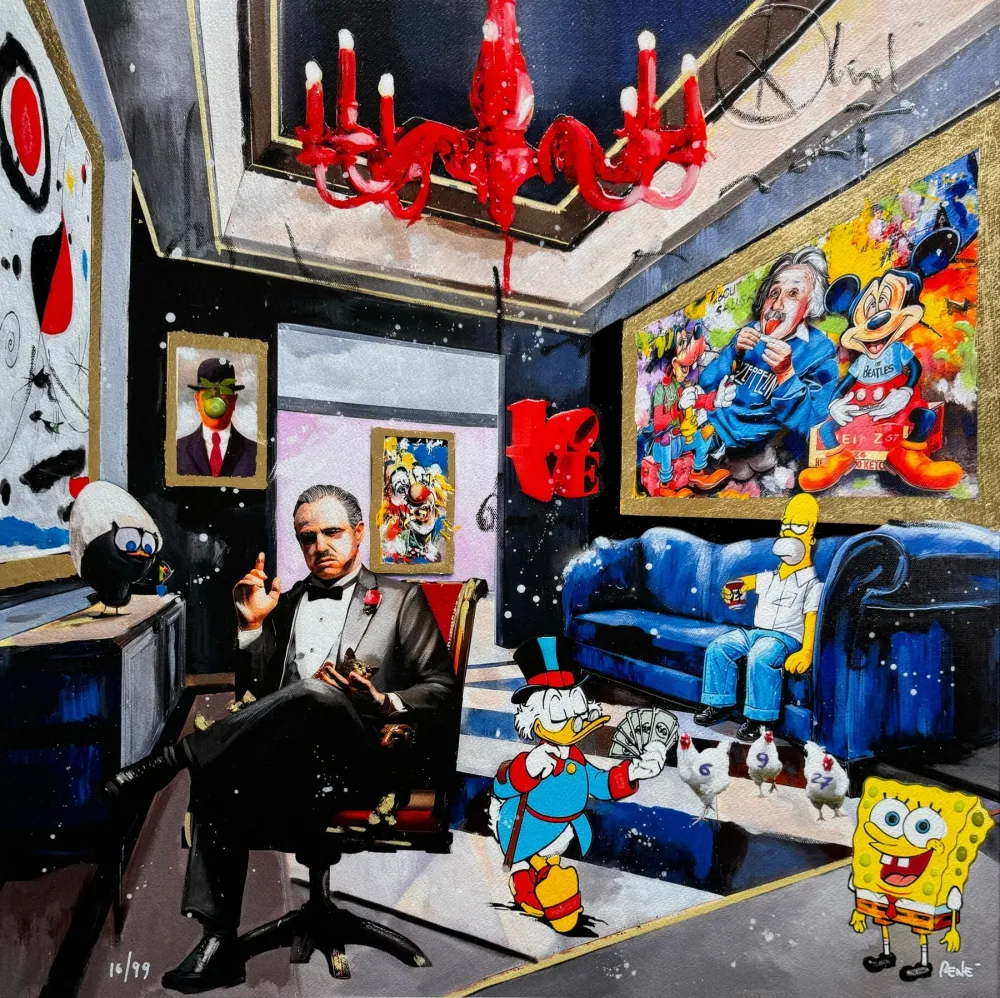 Сериграфия Renè - In time