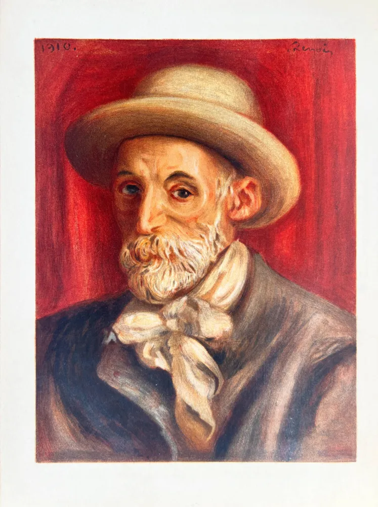 Литография Renoir - Autoportrait
