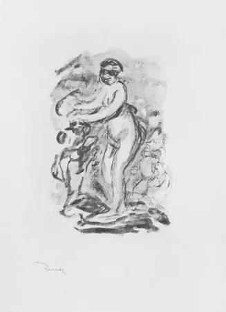 Нет Никаких Технических Renoir - Femme au cep de vigne, I Variante (Woman by the Grapevine, First Variant)
