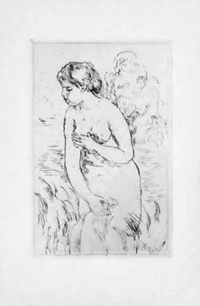 Акватинта Renoir - La Baigneuse, 1910
