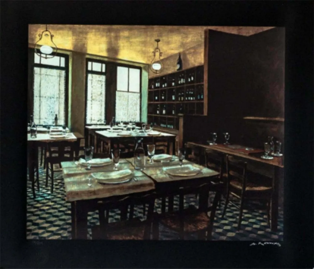 Сериграфия Renoux - Interior Van Gogh