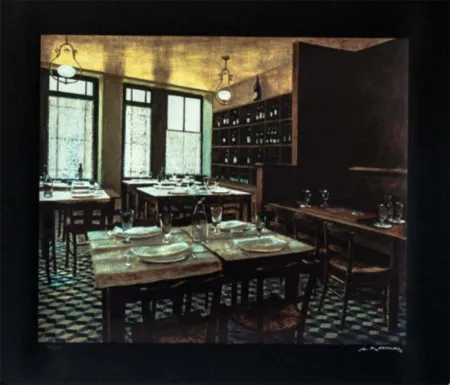 Сериграфия Renoux - Interior Van Gogh