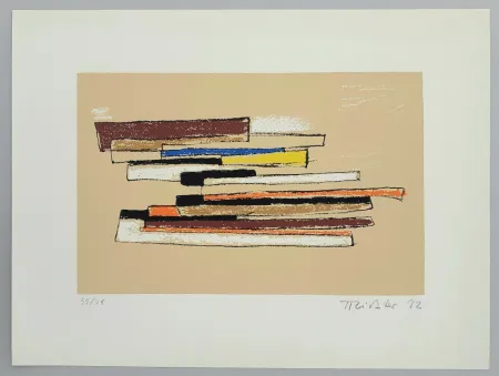 Сериграфия Richter - Composizione