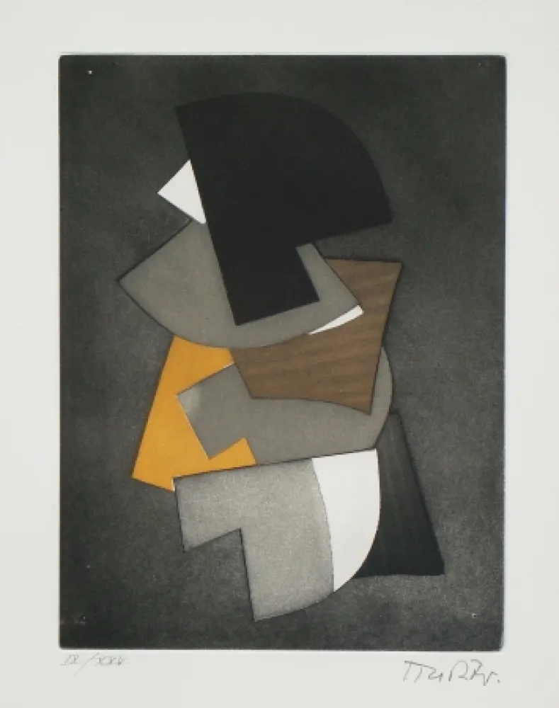 Офорт И Аквитанта Richter - Faits divers, faits éternels