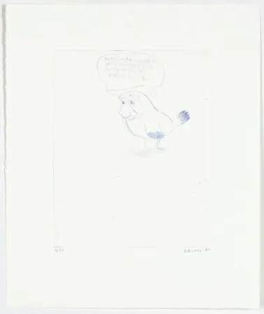 Гравюра Сухой Иглой Richter - Little Doggy