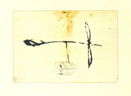 Гравюра Riera I Aragó - Avió (centre)