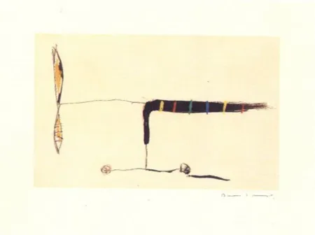 Гравюра Riera I Aragó - Avió mig-1