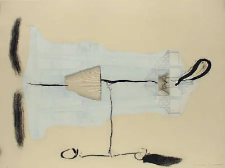 Акватинта Riera I Aragó - Blatt 17 aus Portofolio 19 máquines