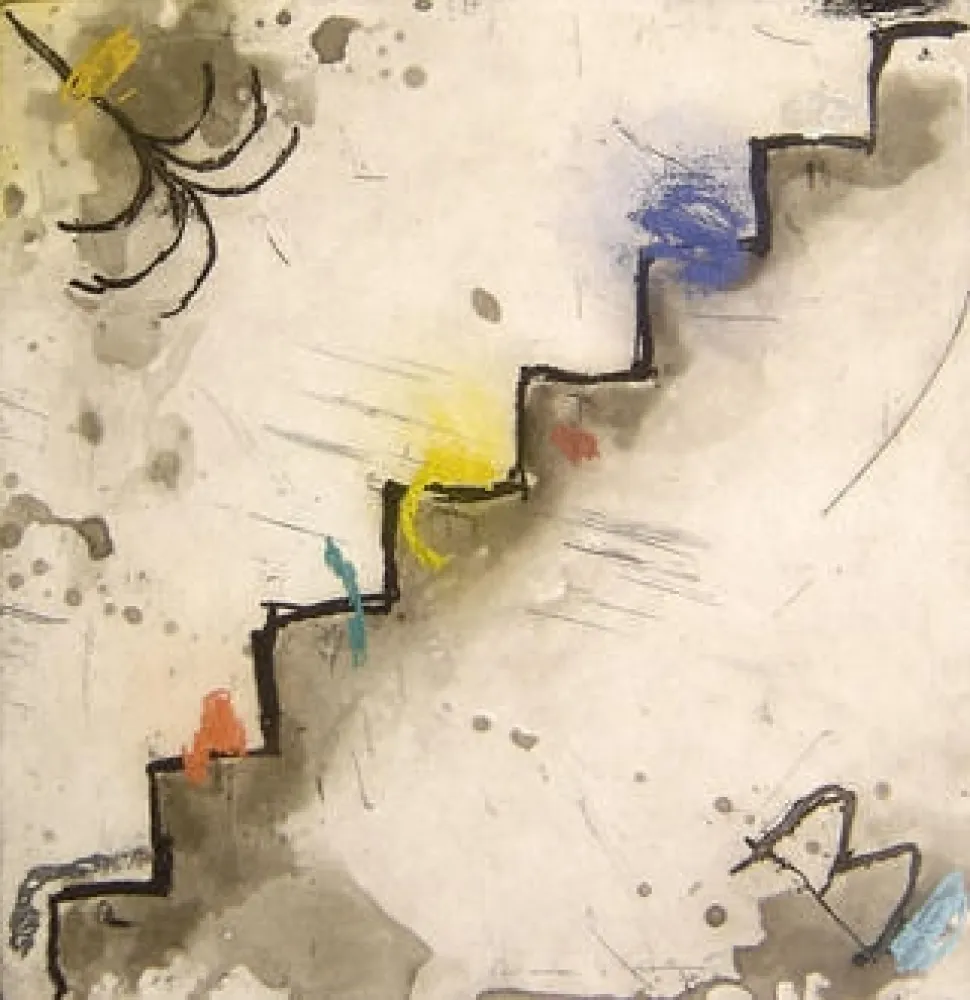 Офорт И Аквитанта Riera I Aragó - L'Escala de l'enteniment (The Steps of Understanding)