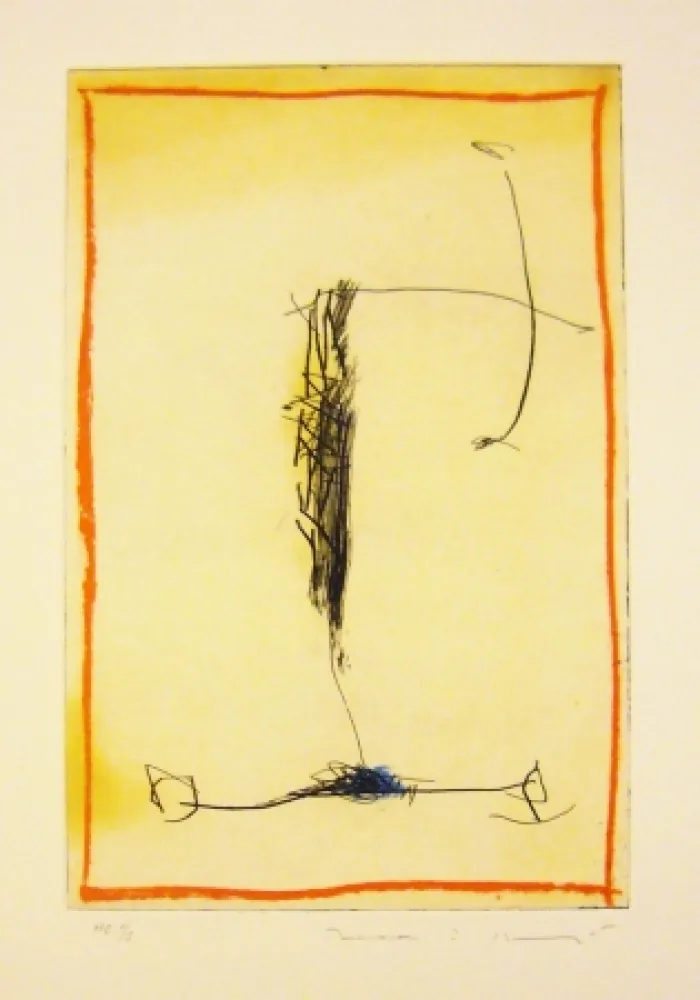 Гравюра Riera I Aragó - Sans titre