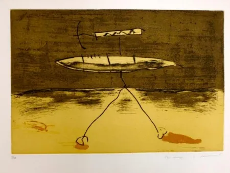 Офорт Riera I Aragó - S/T