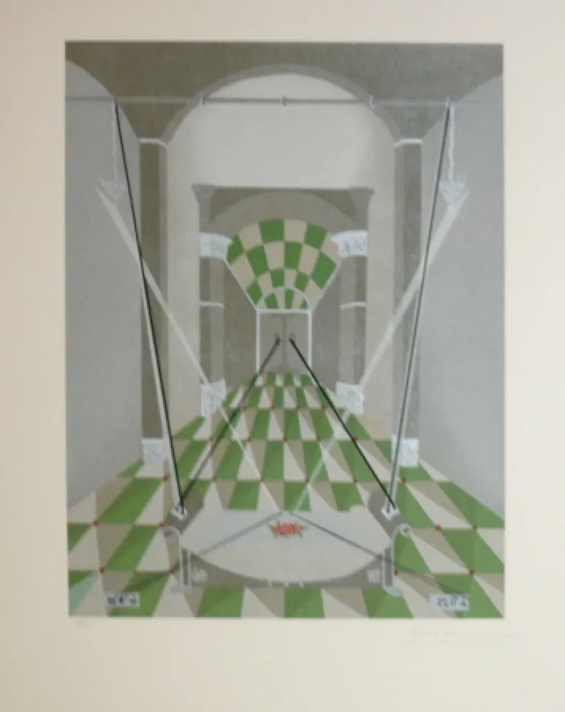 Литография Riera - TRIBUT 7