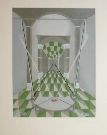 Литография Riera - TRIBUT 7