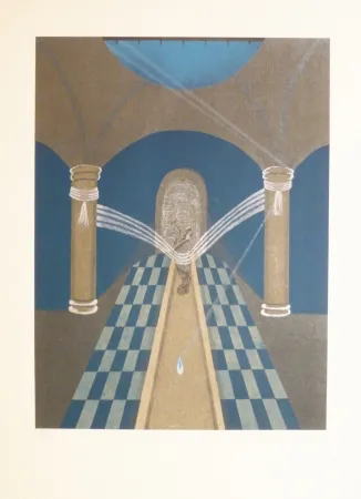 Литография Riera - TRIBUT 9