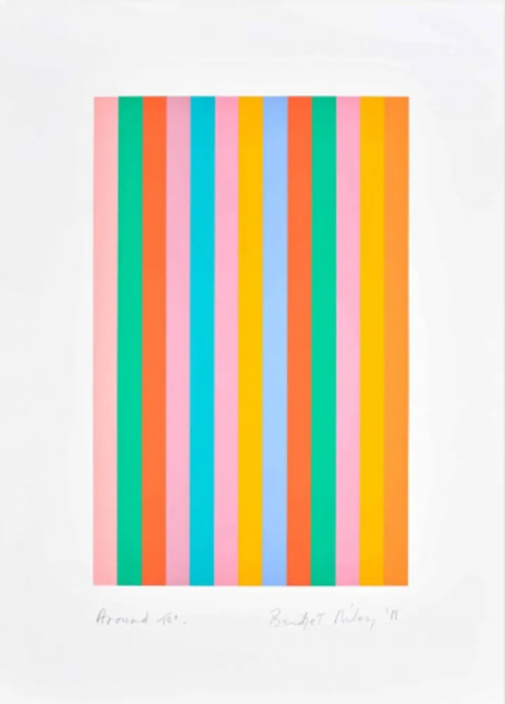 Сериграфия Riley - Around