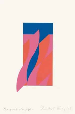 Сериграфия Riley - One small step