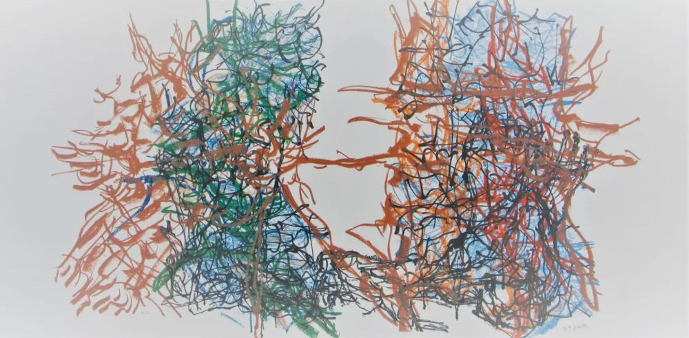 Литография Riopelle - Album #7 Cat. No. 221