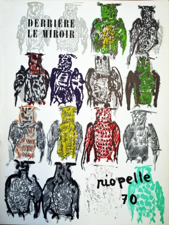 Иллюстрированная Книга Riopelle - Derriere le Miroir n. 185