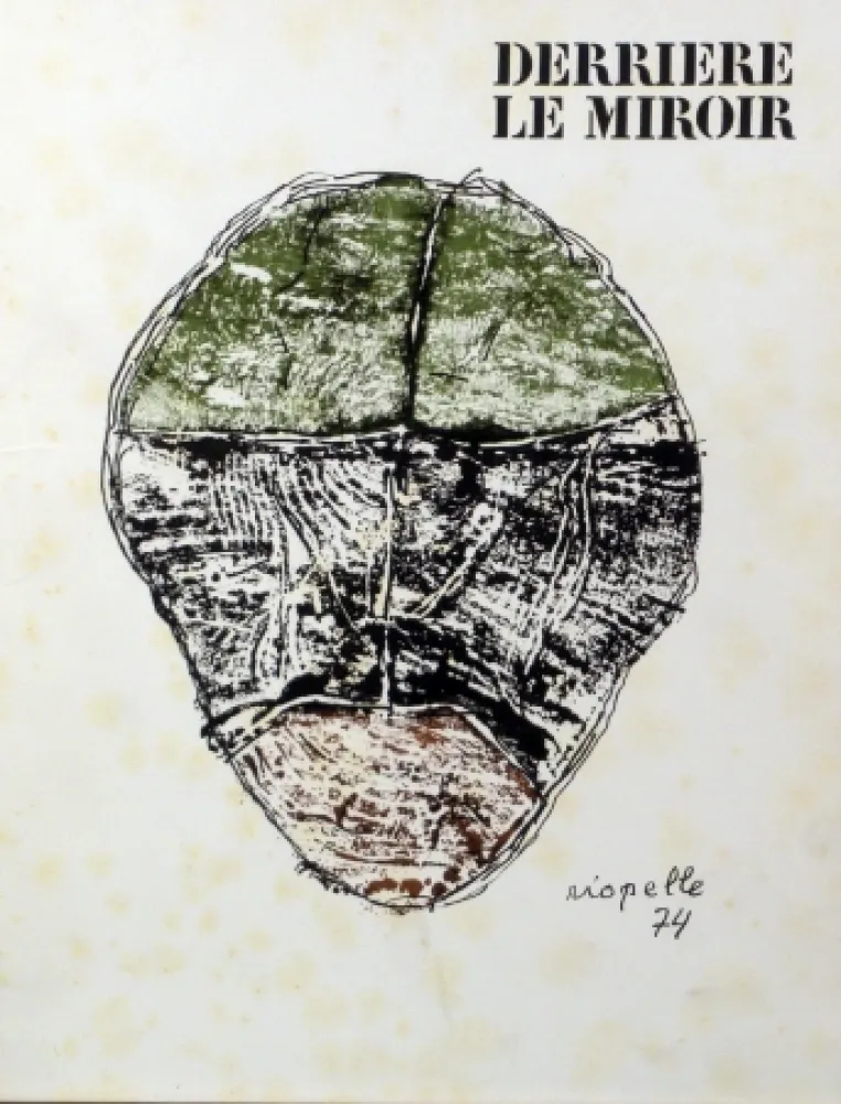 Иллюстрированная Книга Riopelle - Derriere le Miroir n.208