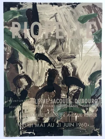 Афиша Riopelle - Galeries Jacques Dubourg & Kléber