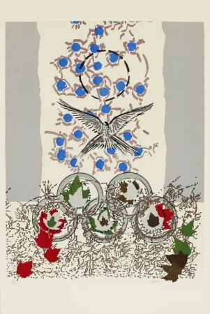 Литография Riopelle - JO 1988