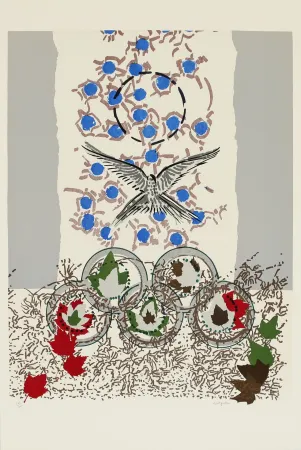 Литография Riopelle - Seoul