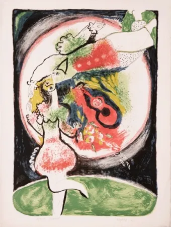 Литография Ripolles - Circus