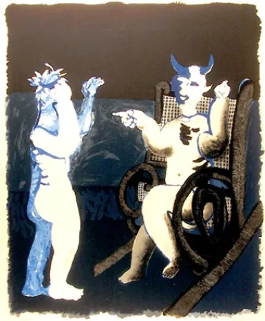 Литография Ripolles - Diablo